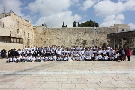 בר ובת מצווה לילדי אירופה בכותל המערבי