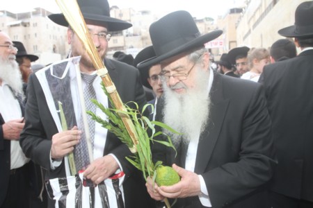 ביקור רבנים ואדמו"רים סוכות התשע"ח