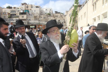 ביקור רבנים ואדמו"רים סוכות התשע"ח