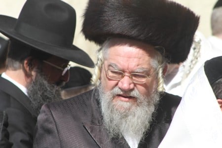 הרב יהודה פישר בכותל המערבי חול המועד פסח תשע"ח