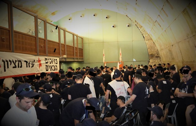 Ezer Metzion camp visited the Western Wall