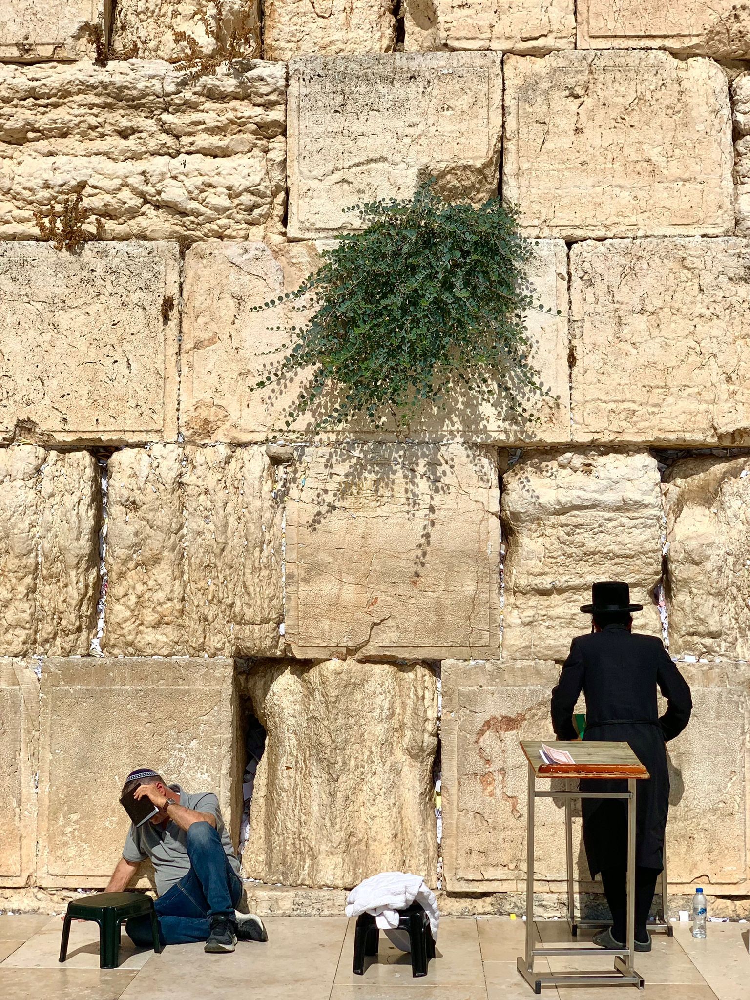 Tisha B’Av end of the fast at the Western Wall The Western Wall