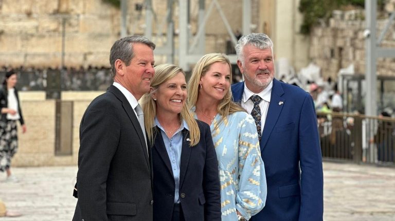 מושל גורגיה הגיע לביקור בכותל