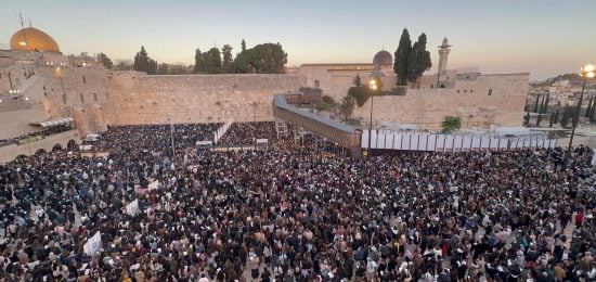 תפילת רבים להחזרת החטופים ולהצלחת עם ישראל במלחמה (4)