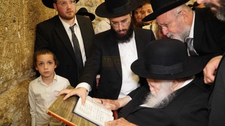 מרן שר התורה הגאון רבי חיים קנייבסקי שליט"א