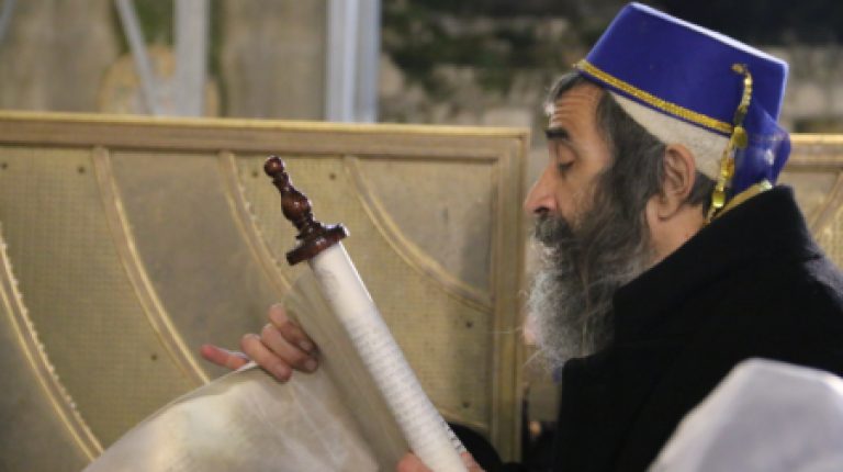 פורים בכותל המערבי