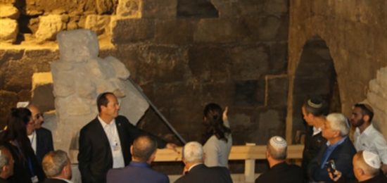 ביקור ראשי ערים ומועצות בכותל המערבי