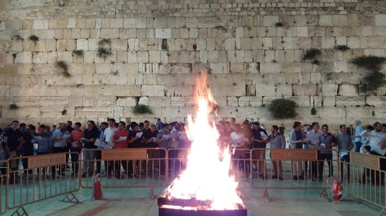 ל"ג בעומר התשע"ט בכותל המערבי