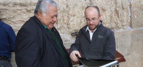 ראש ממשלת סמואה בביקור בכותל המערבי