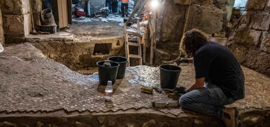 תגלית חדשה: מערכת תת קרקעית חצובה בסלע מימי בית שני