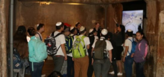 ילדי שכבת ז' מפתח תקוה עולים לירושלים במסגרת התכנית "ירושלים שלי"