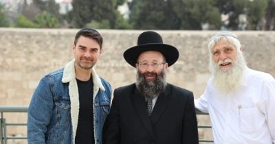 Ben Shapiro's visit to the Western Wall (1)