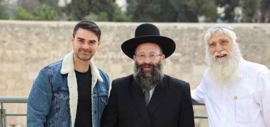 Ben Shapiro's visit to the Western Wall (1)