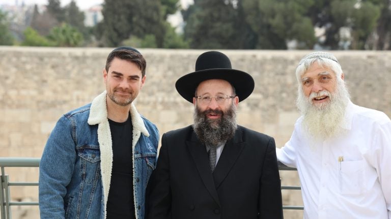 Ben Shapiro's visit to the Western Wall (1)