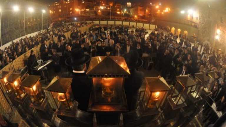 הדלקת נרות חנוכה תש"פ