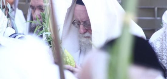 ביקור רבנים ואדמו"רים סוכות התשע"ח