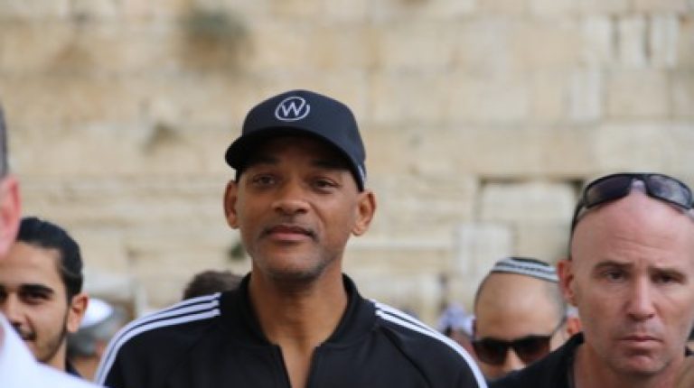 וויל סמית בביקור בכותל המערבי
