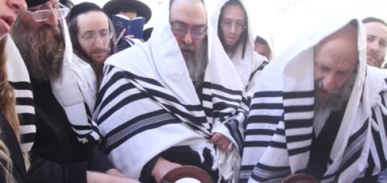 הרב מאיר סירוטה בכותל המערבי חול המועד פסח תשע"ח