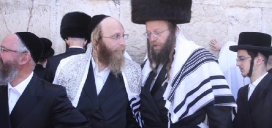 הרב שמחה רבינוביץ' בכותל המערבי חול המועד פסח תשע"ח