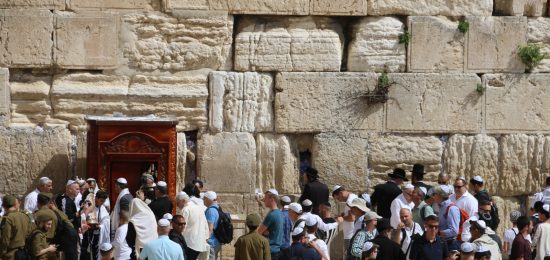 היערכות הכותל המערבי לוירוס הקורונה