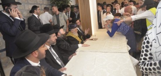 מעמד הקבלת פני רבו בכותל המערבי
