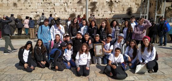 יוםעיריותפתחתקווה,כ,תלמידיםמכיתותז'מבתיספרמפתחתקווהבאולכותלהמערבי